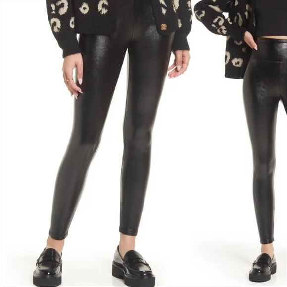 BP. Faux Leather Leggings - Picture 2 of 9